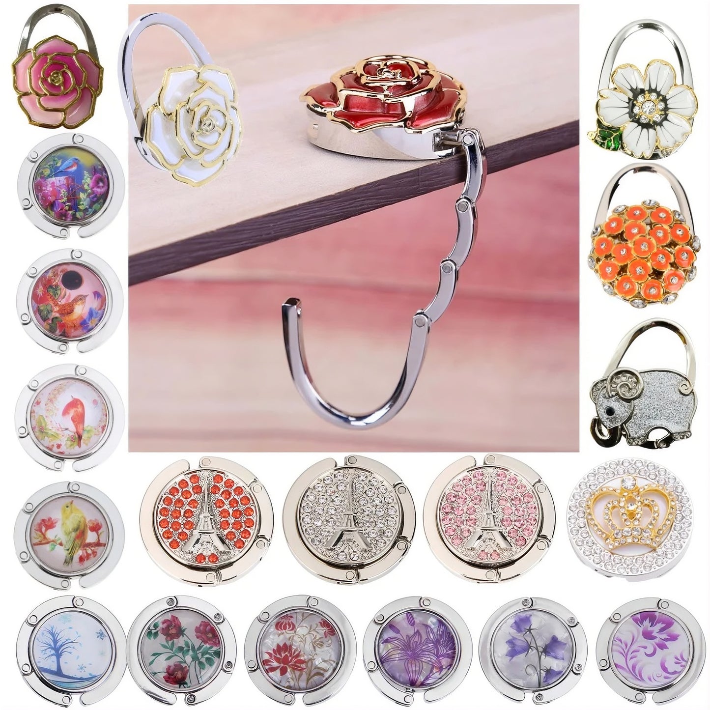 Purse Hook Holder for Tables